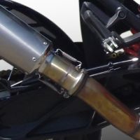 GPR exhaust compatible with  Ktm 1190 Adventure 2013-2016, Dual Poppy, Slip-on exhaust including removable db killer and link pipe 