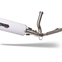 GPR exhaust compatible with  Suzuki V-Strom 650 2021-2024, Albus Evo4, Mid-Full system exhaust including removable db killer 