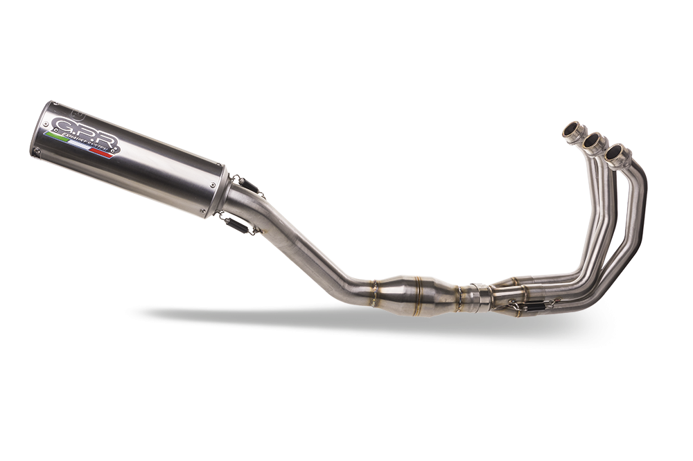 GPR exhaust compatible with  Yamaha XSR900 2022-2023, M3 Inox , Full system exhaust, including removable db killer 