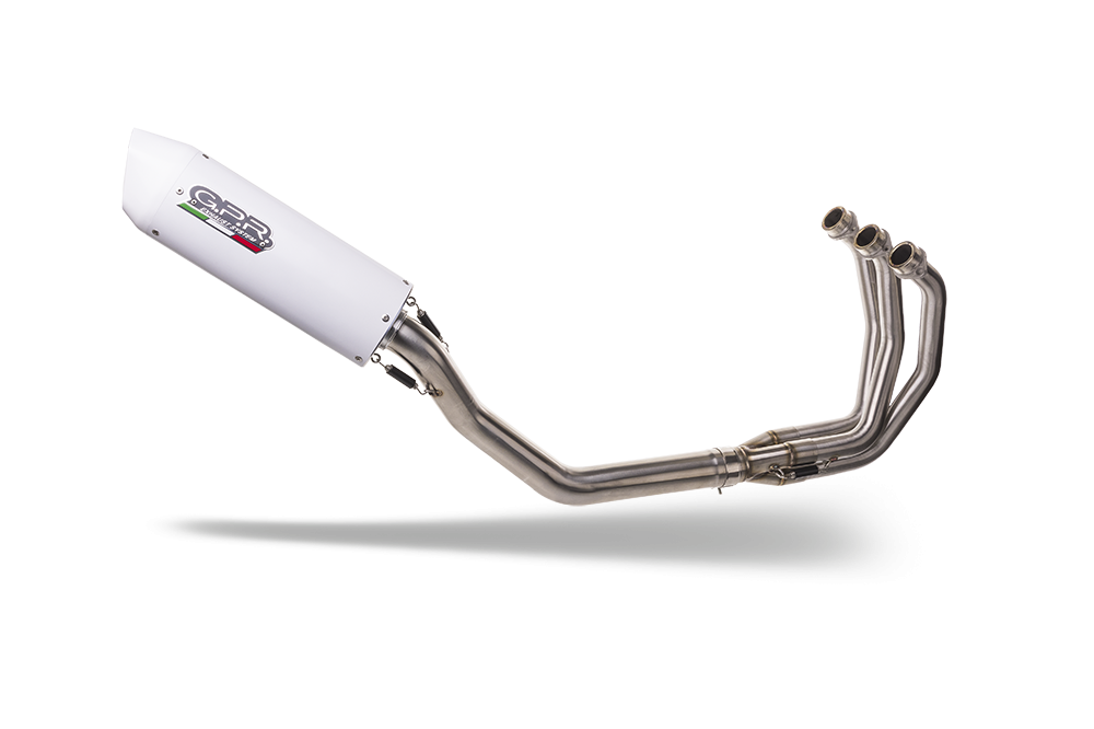 GPR exhaust compatible with  Yamaha Tracer 9 GT 2021-2023, Albus Evo4, Full system exhaust, including removable db killer 