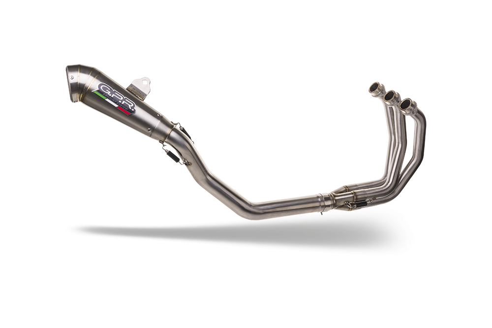 GPR exhaust compatible with  Yamaha XSR900 2022-2023, Powercone Evo, Full system exhaust, including removable db killer 