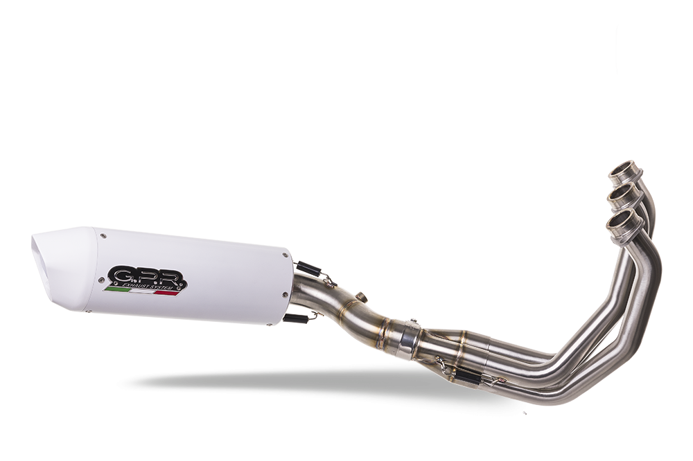 GPR exhaust compatible with  Yamaha XSR900 2016-2021, Albus Evo4, Full system exhaust, including removable db killer 