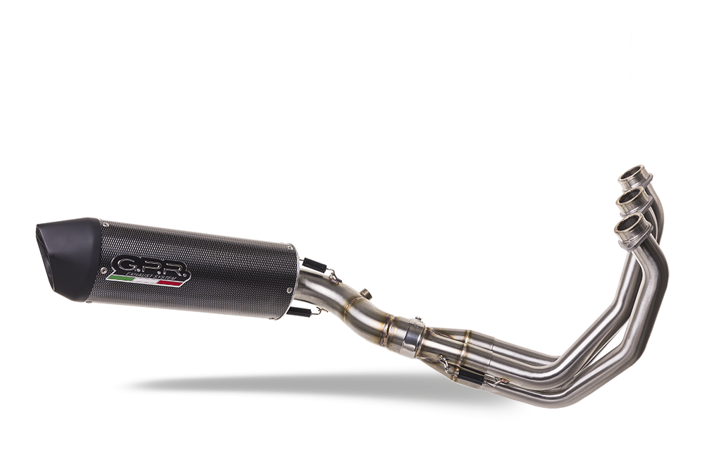 GPR exhaust compatible with  Yamaha XSR900 2016-2021, Furore Evo4 Poppy, Full system exhaust, including removable db killer 