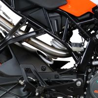 GPR exhaust compatible with  Ktm RC 125 2017-2020, M3 Poppy , Slip-on exhaust including link pipe and removable db killer 