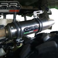 GPR exhaust compatible with  Artic Cat 700 H1 2008-2011, Deeptone Atv, Slip-on exhaust including removable db killer and link pipe 