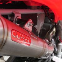 GPR exhaust compatible with  Honda TRX 400EX 1999-2014, Powercone Evo, Slip-on exhaust including removable db killer and link pipe 