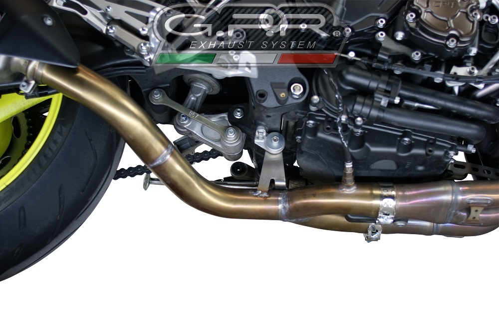 GPR exhaust compatible with  Yamaha FZ-10 2016-2024, Decatalizzatore, Decat pipe 