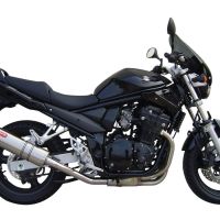 GPR exhaust compatible with  Suzuki Gsf 600 Bandit - S 1995-2005, Trioval, Slip-on exhaust including removable db killer and link pipe 