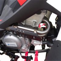 GPR exhaust compatible with  Beeline Bestia 5.5 Supermoto / Offroad 2011-2021, Deeptone Atv, Full system exhaust, including removable db killer  