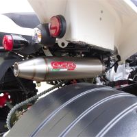 GPR exhaust compatible with  Beeline Bestia 5.5 Supermoto / Offroad 2011-2021, Deeptone Atv, Slip-on exhaust including removable db killer and link pipe 