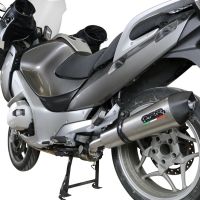 GPR exhaust compatible with  Bmw R1200RT 2009-2013, Gpe Ann. titanium, Slip-on exhaust including removable db killer and link pipe 