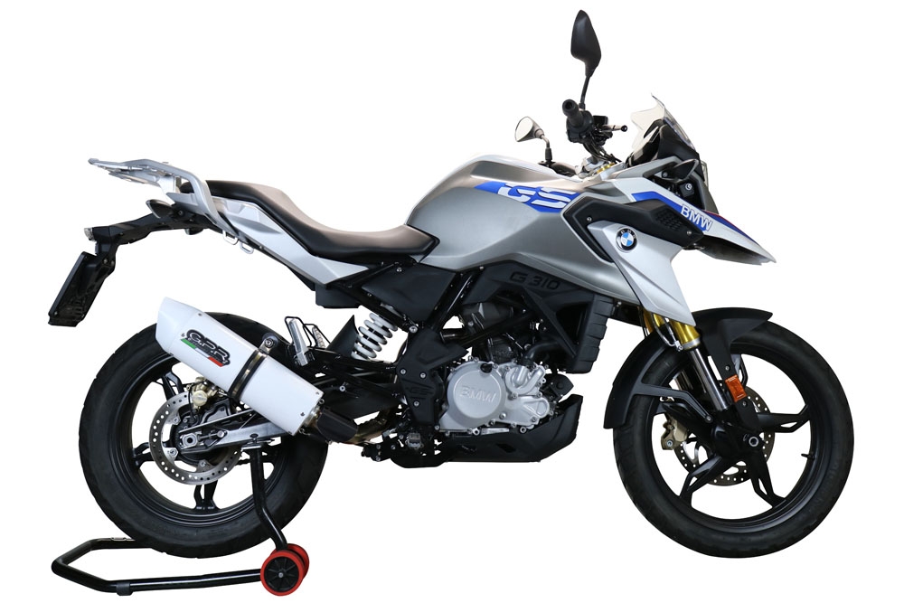 GPR exhaust compatible with  Bmw G310GS 2022-2024, Albus Evo4, Full system exhaust, including removable db killer 