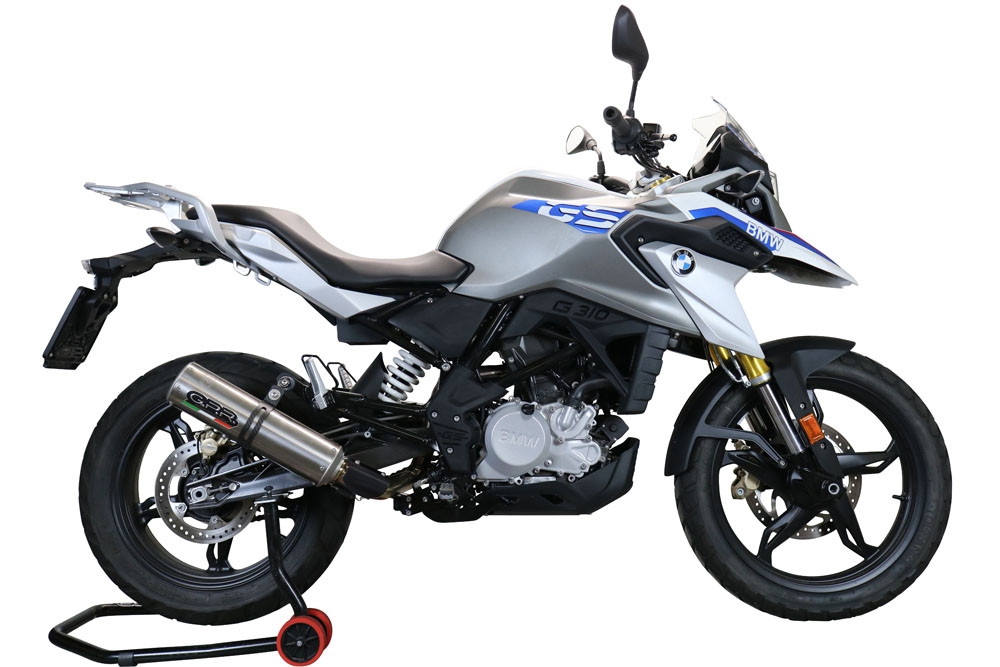 GPR exhaust compatible with  Bmw G310GS 2022-2024, M3 Inox , Full system exhaust, including removable db killer 