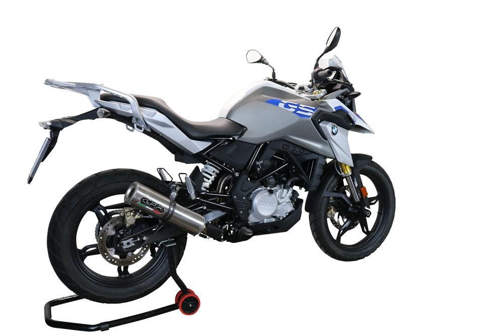 GPR exhaust compatible with  Bmw G310GS 2022-2024, M3 Inox , Full system exhaust, including removable db killer 