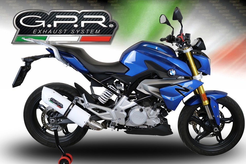 GPR exhaust compatible with  Bmw G310R 2022-2024, Albus Evo4, Full system exhaust, including removable db killer 