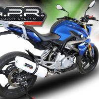 GPR exhaust compatible with  Bmw G310R 2022-2024, Albus Evo4, Full system exhaust, including removable db killer 