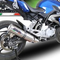 GPR exhaust compatible with  Bmw G310R 2022-2024, M3 Inox , Full system exhaust, including removable db killer 