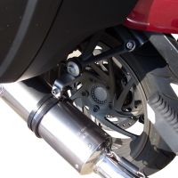 GPR exhaust compatible with  Bmw K1600GT 2010-2016, Gpe Ann. titanium, Dual slip-on including removable db killers and link pipes 