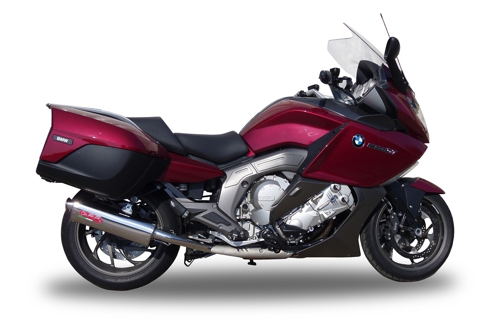 GPR exhaust compatible with  Bmw K1600GT 2010-2016, Trioval, Dual slip-on including removable db killers and link pipes 