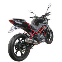 GPR exhaust compatible with  Benelli Bn 125 2021-2024, M3 Inox , Full system exhaust, including removable db killer 