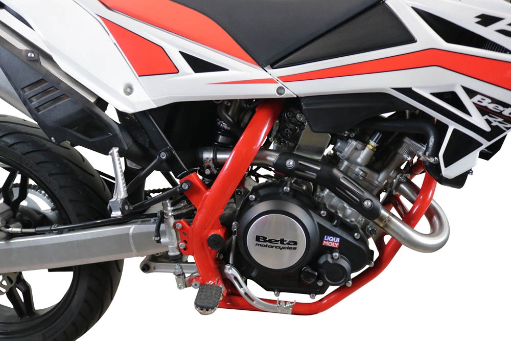 GPR exhaust compatible with  Beta RR 125 4T Motard 2019-2020, Decatalizzatore, Decat pipe 