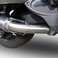 GPR exhaust compatible with  Can Am Spyder 1000 Rs - RSs  2013-2016, Gpe Ann. titanium, Slip-on exhaust including removable db killer and link pipe 