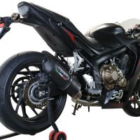 GPR exhaust compatible with  Honda CBR650F 2017-2018, Gpe Ann. Poppy, Full system exhaust, including removable db killer 