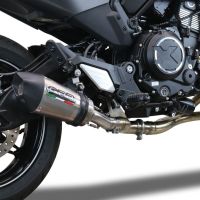 GPR exhaust compatible with  Cf Moto 700 CL-X Heritage  2022-2024, Gpe Ann. titanium, Mid-Full system exhaust including removable db killer 