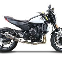 GPR exhaust compatible with  Cf Moto 700 CL-X Sport 2022-2024, M3 Inox , Mid-Full system exhaust including removable db killer 