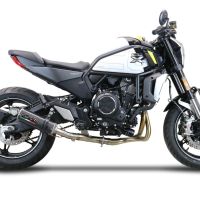 GPR exhaust compatible with  Cf Moto 700 CL-X Heritage  2022-2024, M3 Poppy , Mid-Full system exhaust including removable db killer 