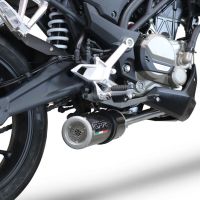 GPR exhaust compatible with  Cf Moto 300 NK 2022-2024, M3 Poppy , Full system exhaust, including removable db killer 