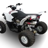 GPR exhaust compatible with  Aeon Cobra 400 2017-2020, Deeptone Atv, Full system exhaust, including removable db killer  