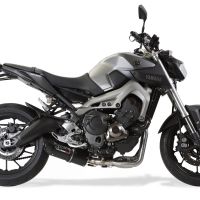 GPR exhaust compatible with  Yamaha FZ-09 2017-2020, Furore Evo4 Poppy, Full system exhaust, including removable db killer 