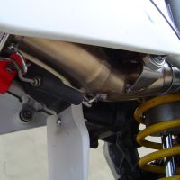 GPR exhaust compatible with  Honda CRF250X 2004-2017, Furore Nero, Slip-on exhaust, including link pipe and removable db killer 