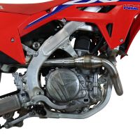 GPR exhaust compatible with  Honda CRF450R/RX 2021-2024, Pentacross FULL Titanium, Full system exhaust, including removable db killer/spark arrestor 