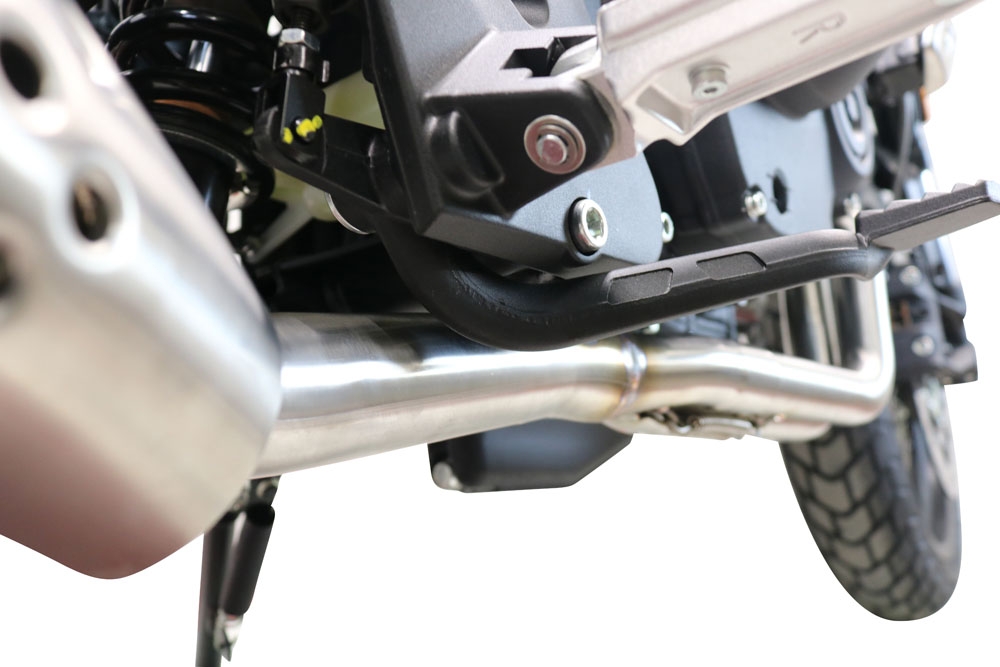 GPR exhaust compatible with  Brixton Crossfire 500 X  2020-2021, Decatalizzatore, Decat pipe 