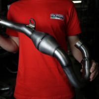 GPR exhaust compatible with  Husqvarna FX450 2017-2018, Pentacross FULL Titanium, Full system exhaust, including removable db killer/spark arrestor 