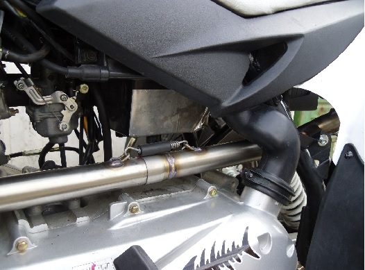 GPR exhaust compatible with  Access Baja 300 2005-2021, Deeptone Atv, Full system exhaust, including removable db killer  