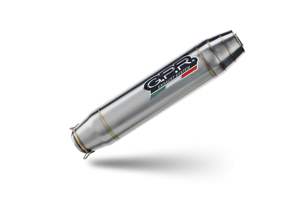 GPR exhaust compatible with  Kawasaki Ninja 400 2018-2022, Deeptone Inox, Full system exhaust 