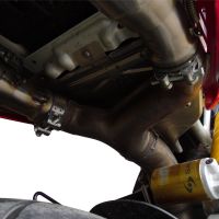 GPR exhaust compatible with  Aprilia Dorsoduro 1200 2011-2016, GP Evo4 Titanium, Dual slip-on including removable db killers and link pipes 