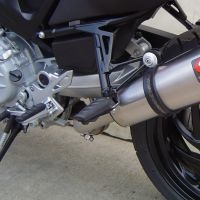 GPR exhaust compatible with  Bmw F800 F800S F800ST 2006-2011, Gpe Ann. titanium, Slip-on exhaust including removable db killer and link pipe 