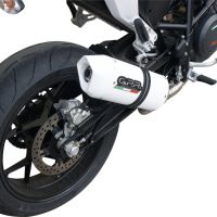 GPR exhaust compatible with  Ktm 690 Duke 2012-2016, Albus Evo4, Slip-on exhaust including removable db killer and link pipe 