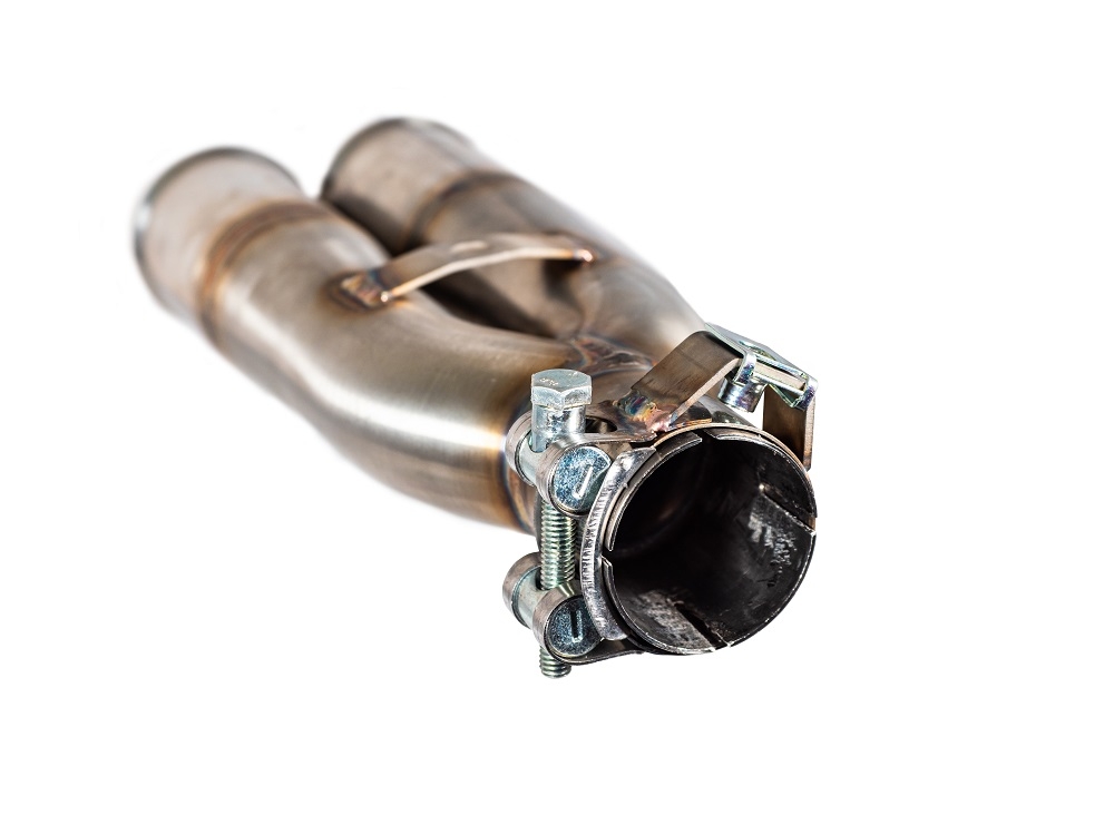 GPR exhaust compatible with  F.B. Mondial Hps 300 2021-2022, F205, Slip-on exhaust including removable db killer and link pipe 