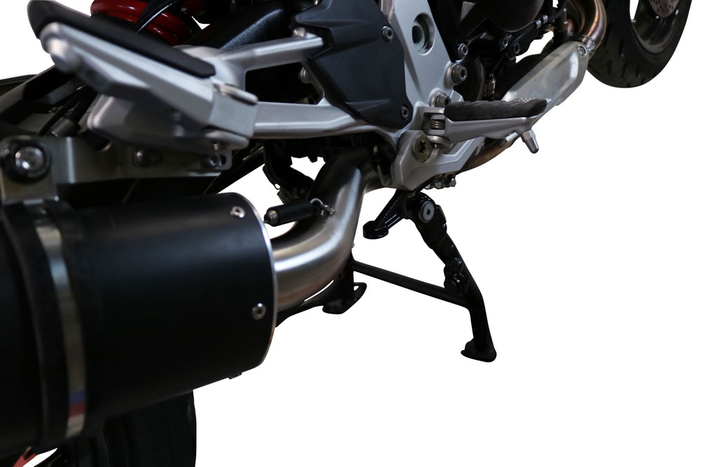 GPR exhaust compatible with  Bmw F900XR F900R 2020-2024, Furore Evo4 Poppy, Slip-on exhaust including removable db killer and link pipe 