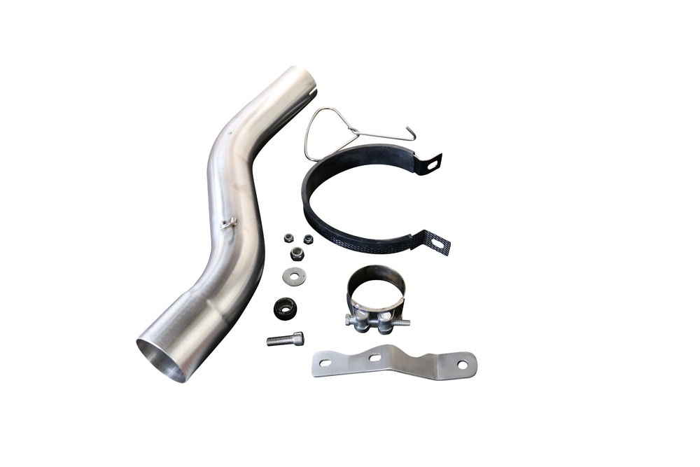 GPR exhaust compatible with  Bmw F900XR F900R 2020-2024, Albus Evo4, Slip-on exhaust including removable db killer and link pipe 