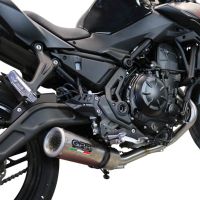 GPR exhaust compatible with  Kawasaki Z-650 2017-2020, M3 Inox , Full system exhaust, including removable db killer 