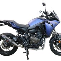 GPR exhaust compatible with  Yamaha Tracer 700 2016-2019, Gpe Ann. Poppy, Full system exhaust, including removable db killer 