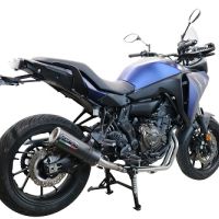 GPR exhaust compatible with  Yamaha Tracer 700 GT 2019-2020, M3 Poppy , Full system exhaust, including removable db killer 