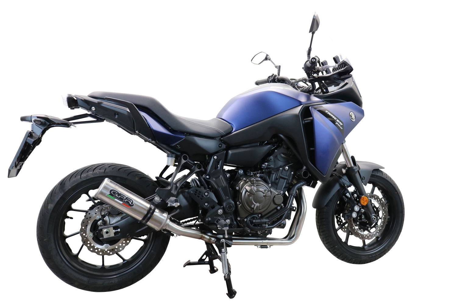 GPR exhaust compatible with  Yamaha Tracer 700 GT 2019-2020, M3 Inox , Full system exhaust, including removable db killer 