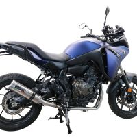 GPR exhaust compatible with  Yamaha Tracer 700 2020-2021, M3 Inox , Full system exhaust, including removable db killer 